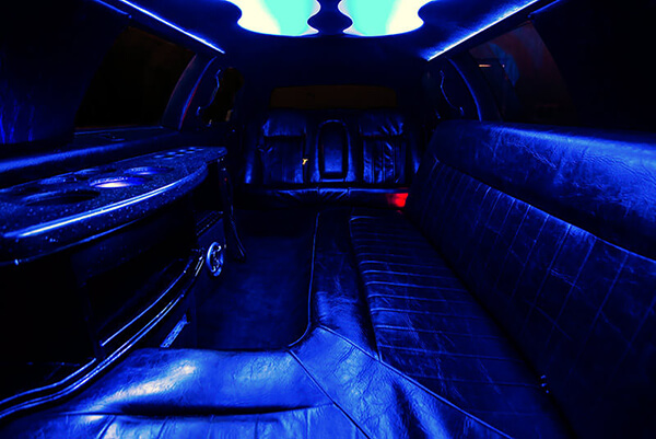 Escalade limo with wet bar