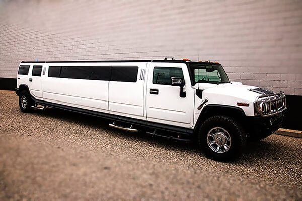 white limousine