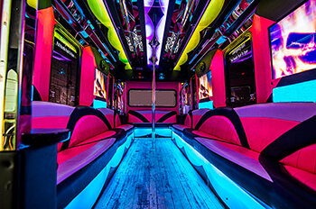 party bus dance floors