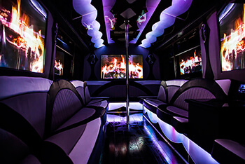 Canton party bus rental