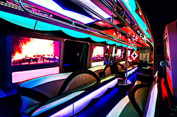 party bus dance floors